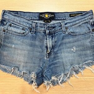 Lucky Brand jean shorts size 10/30